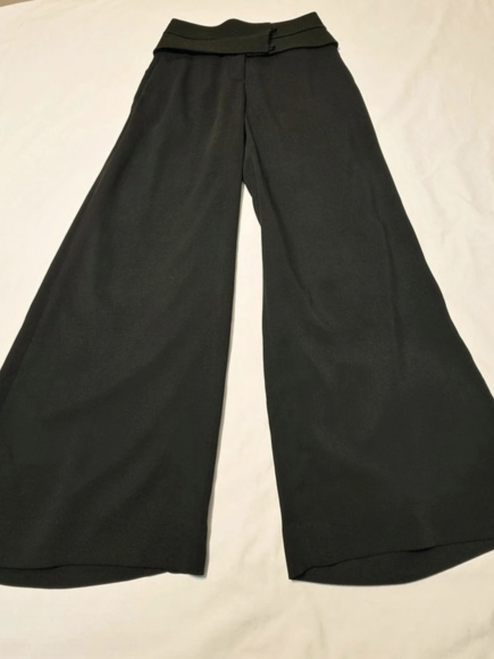 ARJE Wide Leg Black Pants
